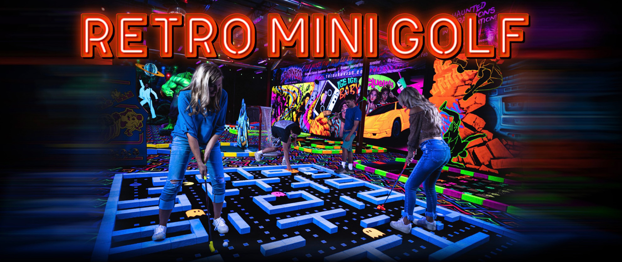 retro mini golf header